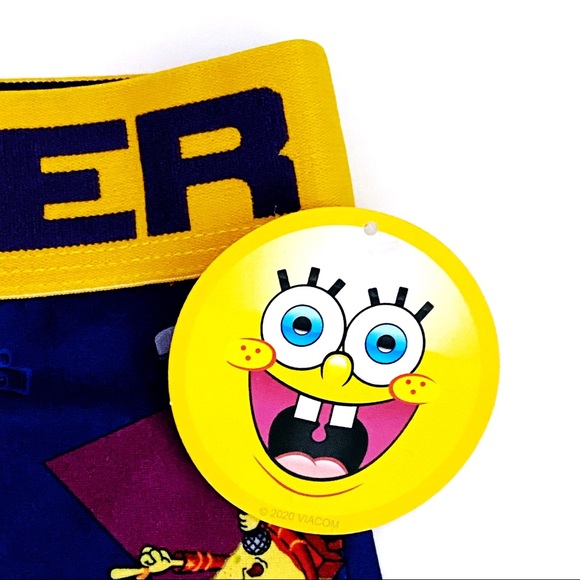 🆕 Spongebob Patrick Band Geeks Crazy Boxer Briefs - Picture 4 of 10